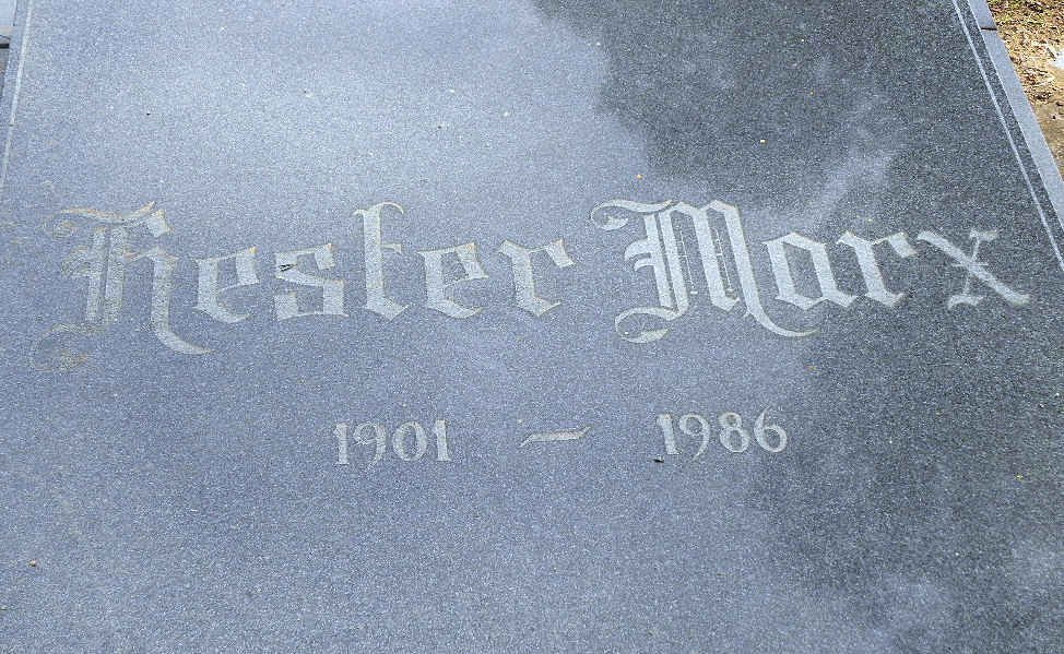 MARX Hester 1901-1986