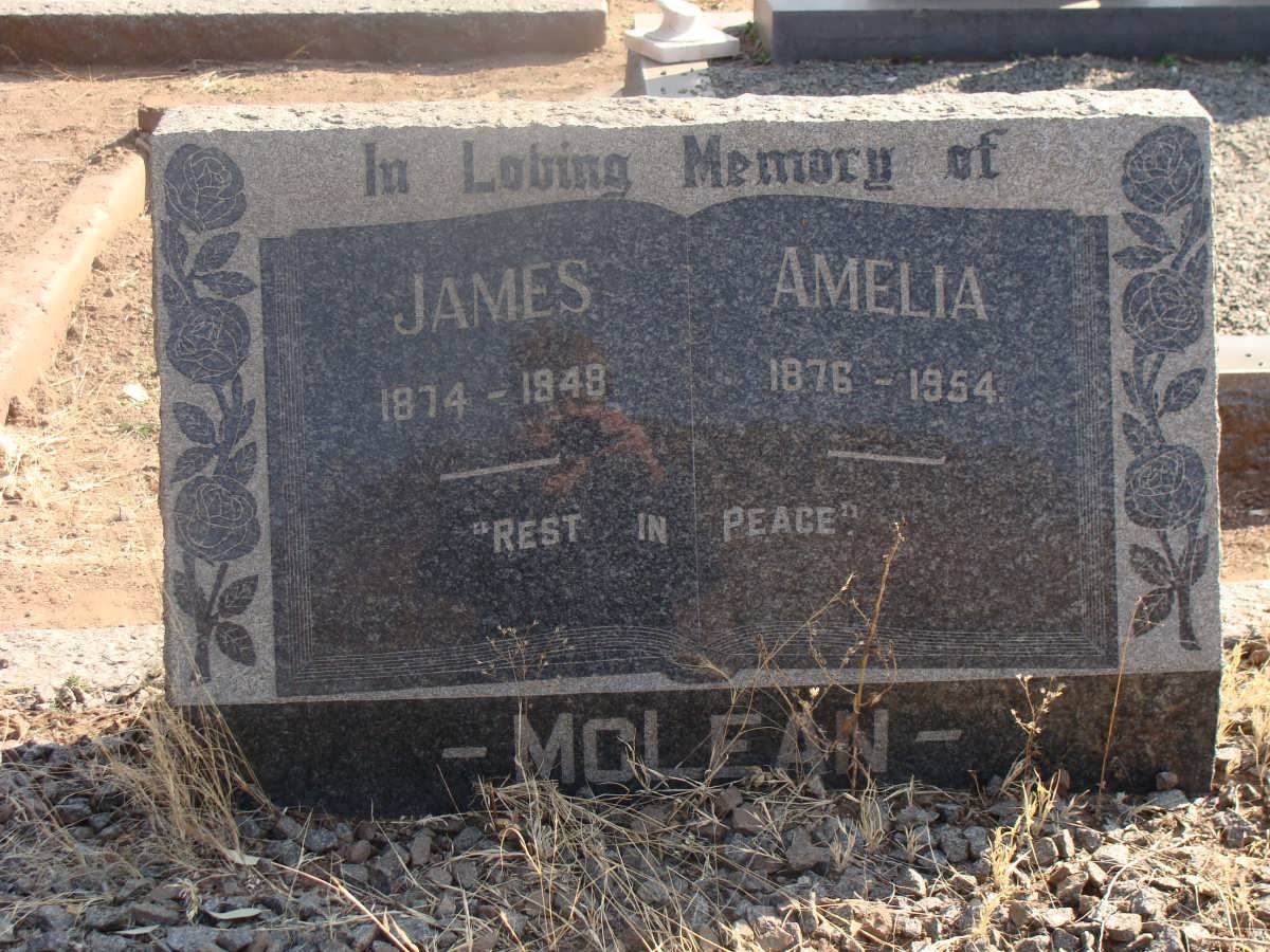 MCLEAN James 1874-1948 &amp; Amelia 1876-1954