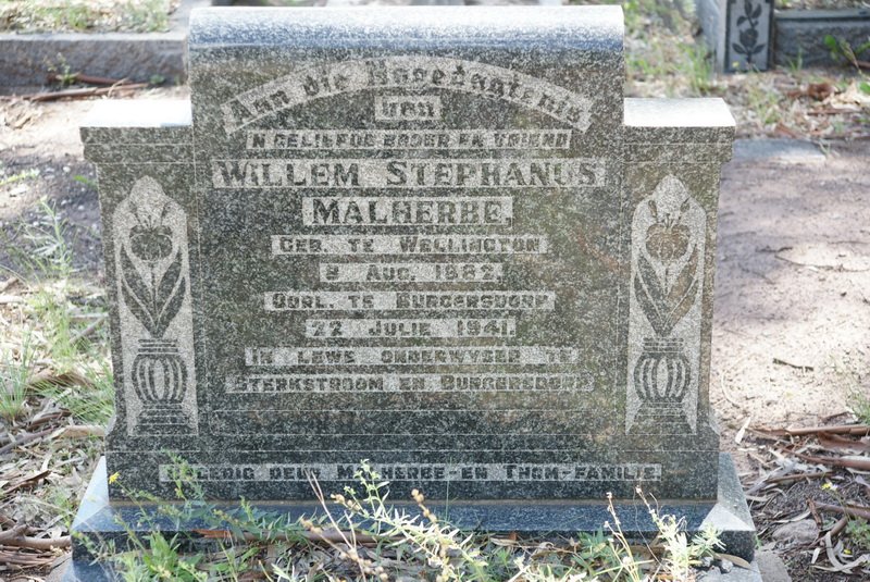 MALHERBE Willem Stephanus 1882-1941