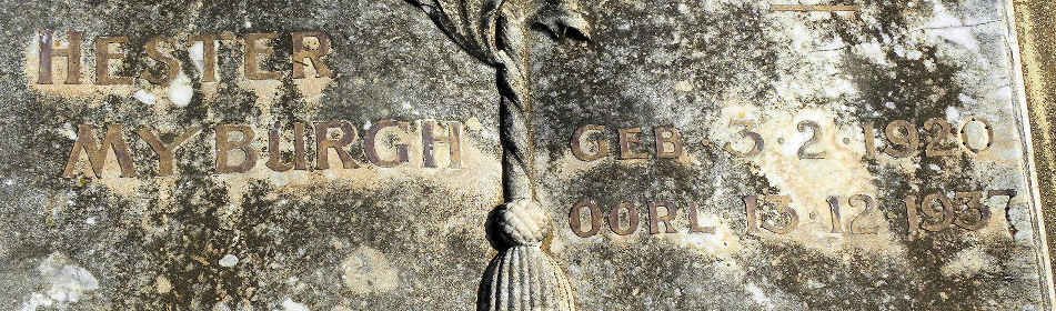 MYBURGH Hester 1920-1937