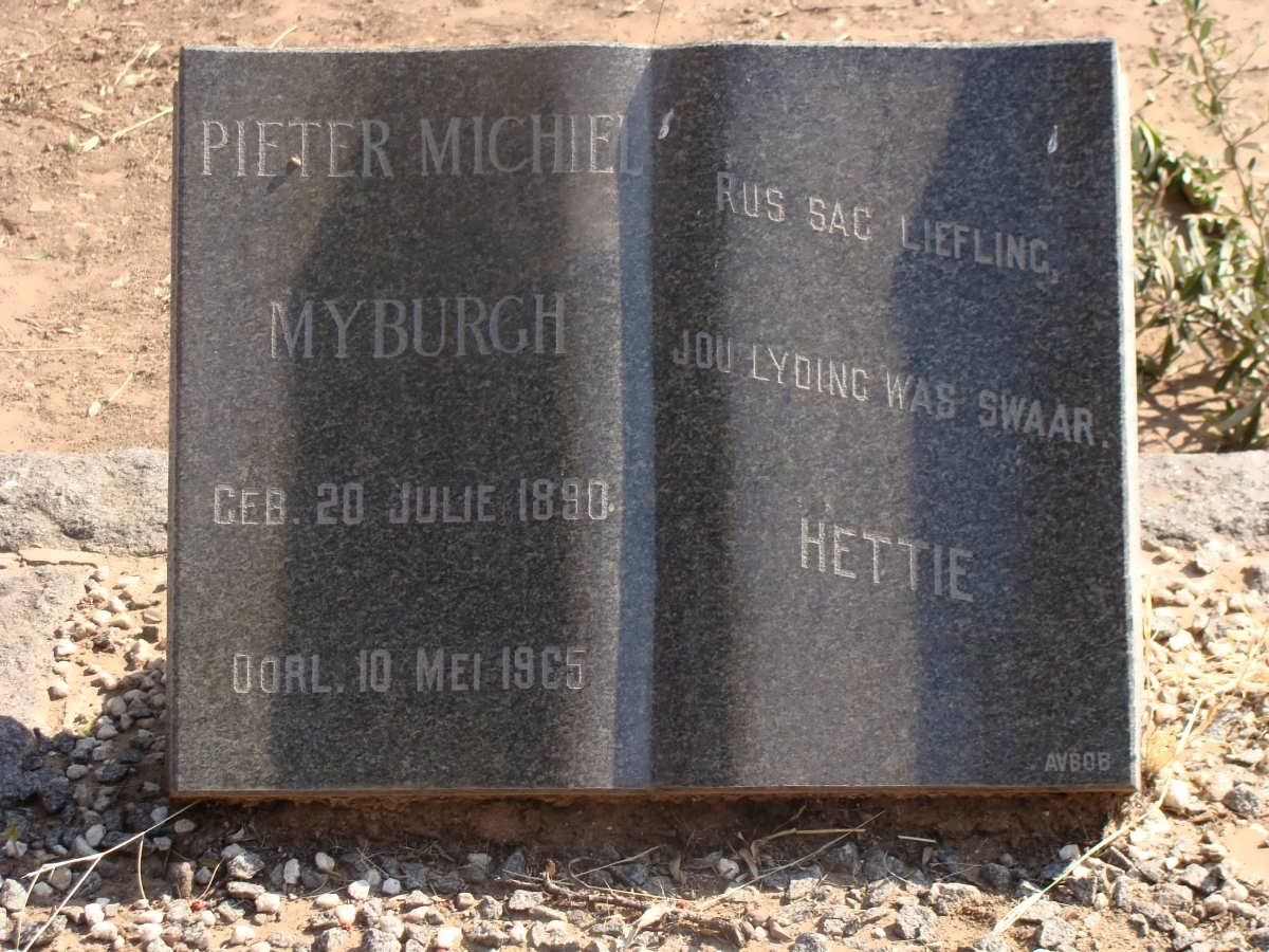 MYBURGH Pieter Michiel 1890-1965