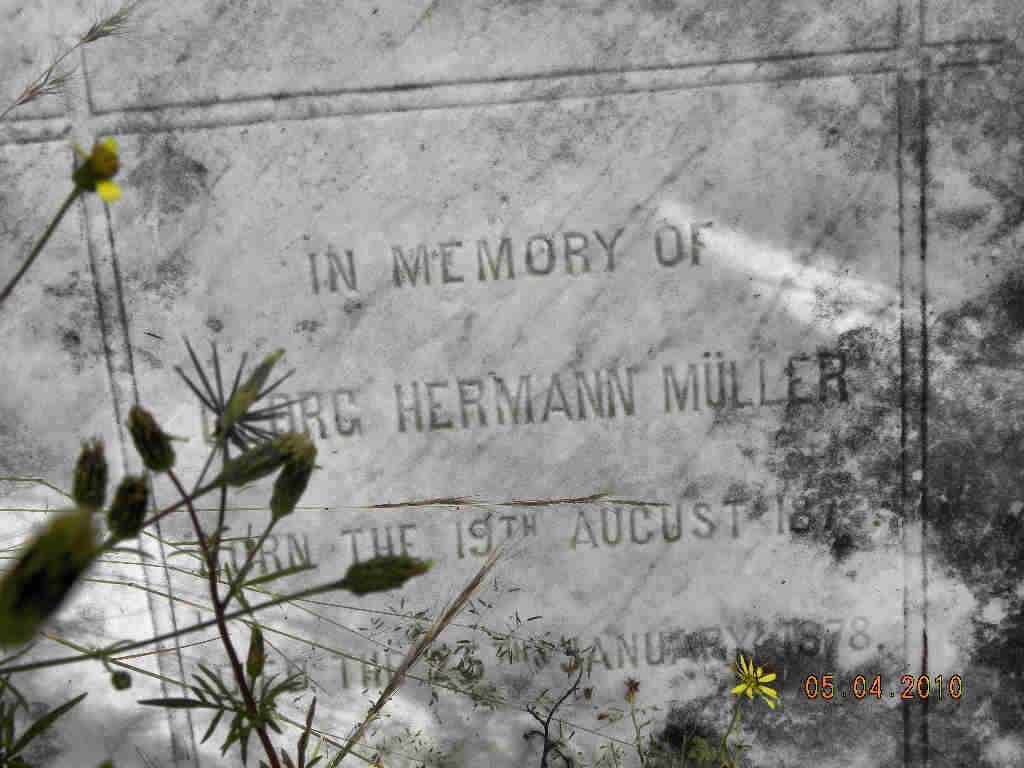 MÜLLER Georg Hermann 18?-1878