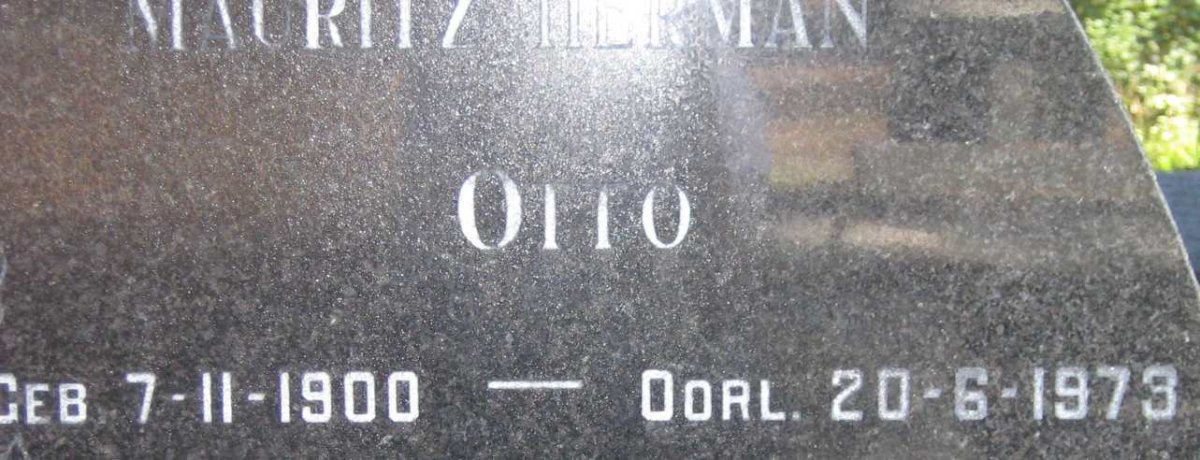 OTTO Mauritz Herman 1900-1973