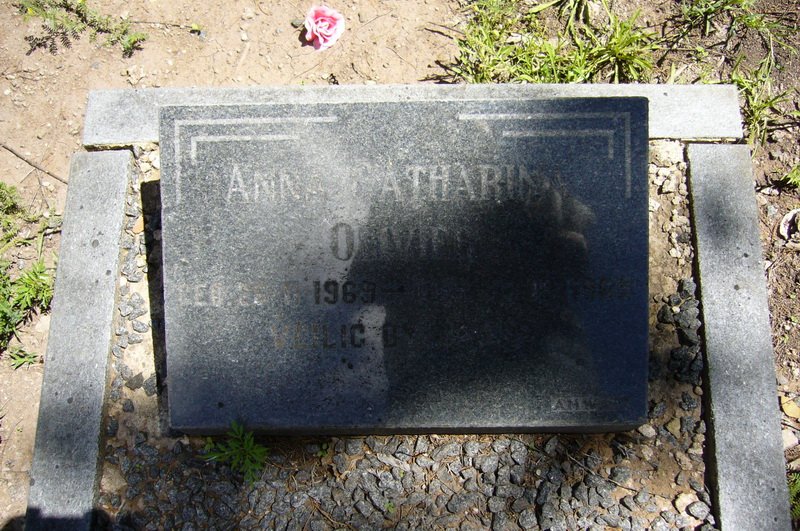 OLIVIER Anna Catharina 1969-1969