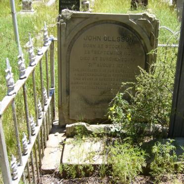 OLLSSON John 1821-1871 :: OLLSSON Josephine Annie 1870-?? :: OLLSSONS Wilhelmina -1864