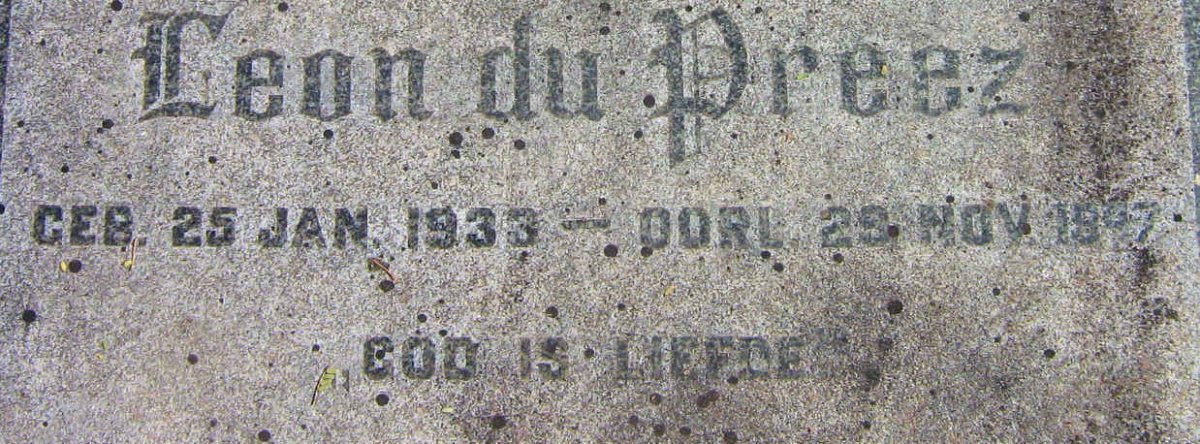PREEZ Leon, du 1933-1947