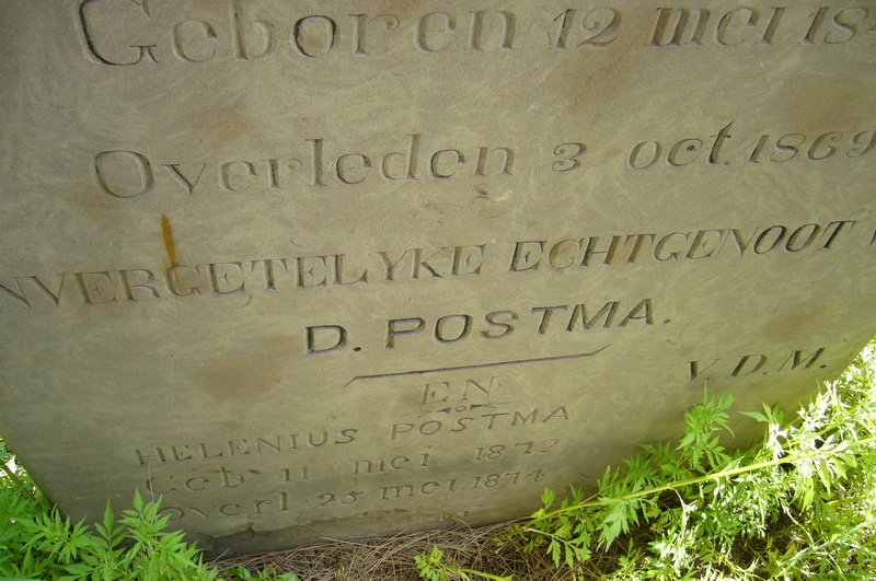 POSTMA Helenius 1872-1874