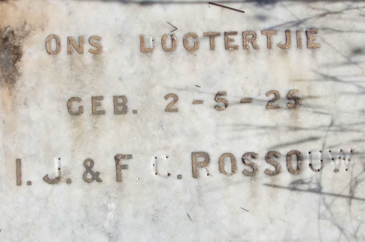 ROSSOUW ? 1925-1925