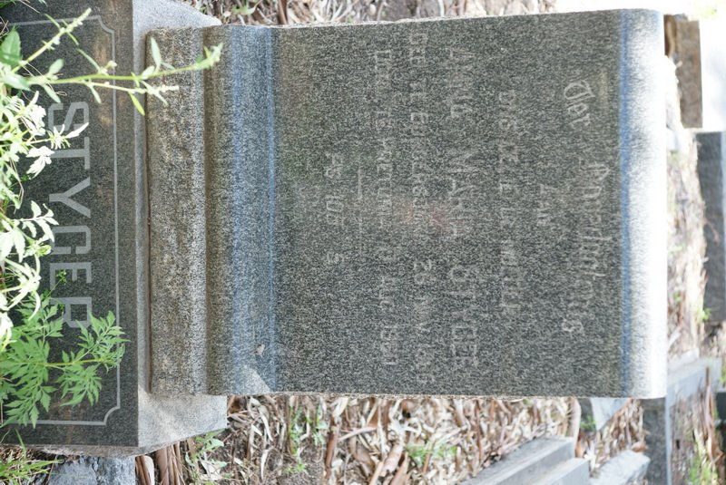 STYGER Anna Maria 1866-1960