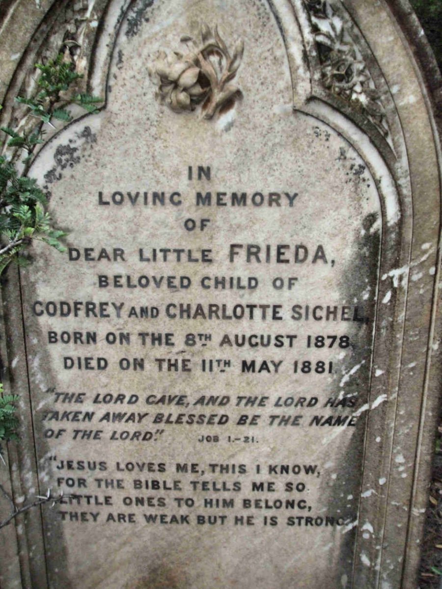 SICHEL Frieda 1878-1881