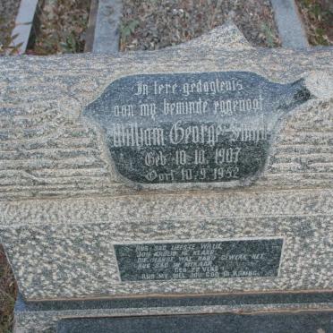 SMITH William George 1907-1952