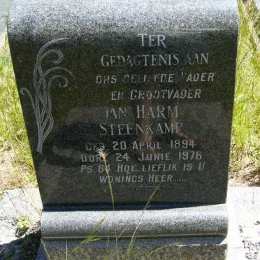 STEENKAMP Jan Harm 1894-1976