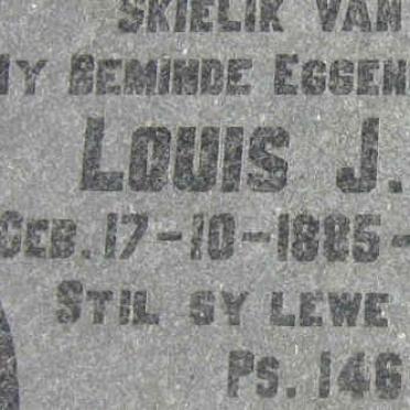 STRYDOM Louis J. 1885-1952
