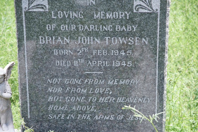 TOWSEN Brian John 1945-1945
