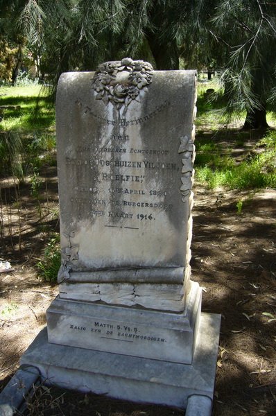 VILJOEN Roelof Oosthuizen 1880-1916