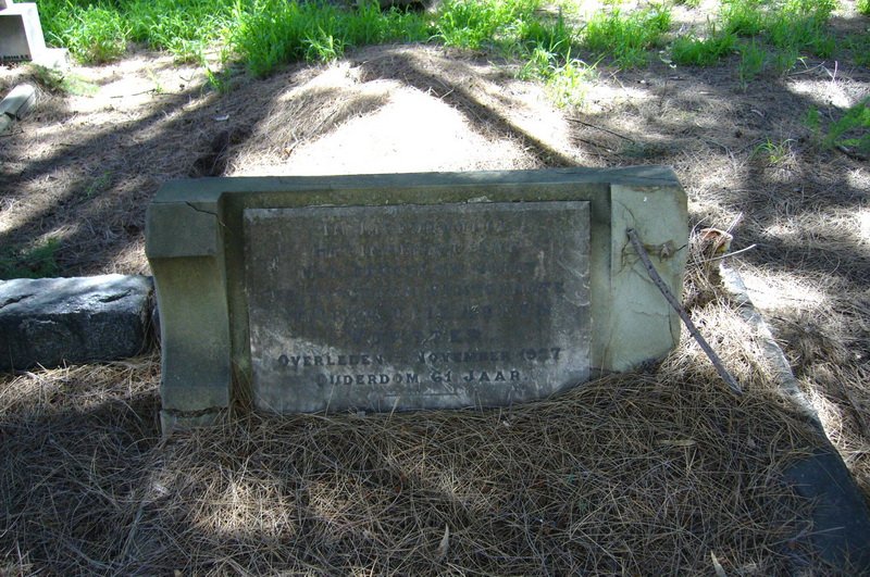 VORSTER Maria Elizabeth -1927