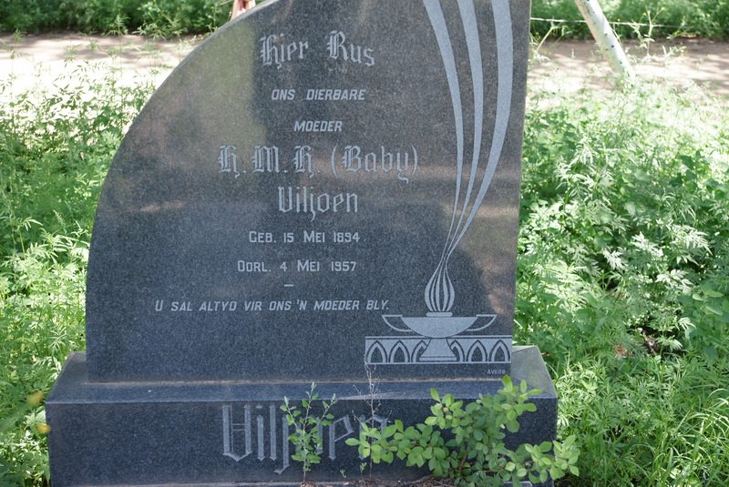VILJOEN H.M.H 1894-1957