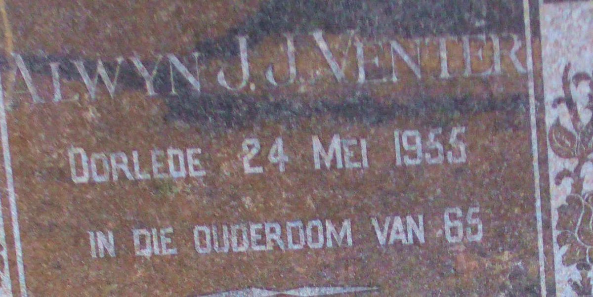 VENTER Alwyn J.J. -1955