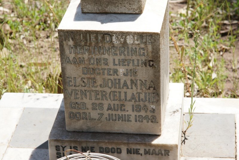 VENTER Elsie Johanna 1943-1948