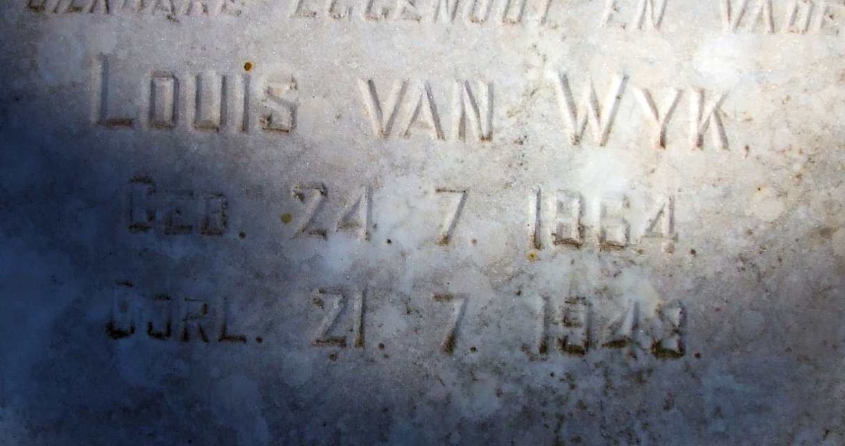WYK Louis, van 1864-1948