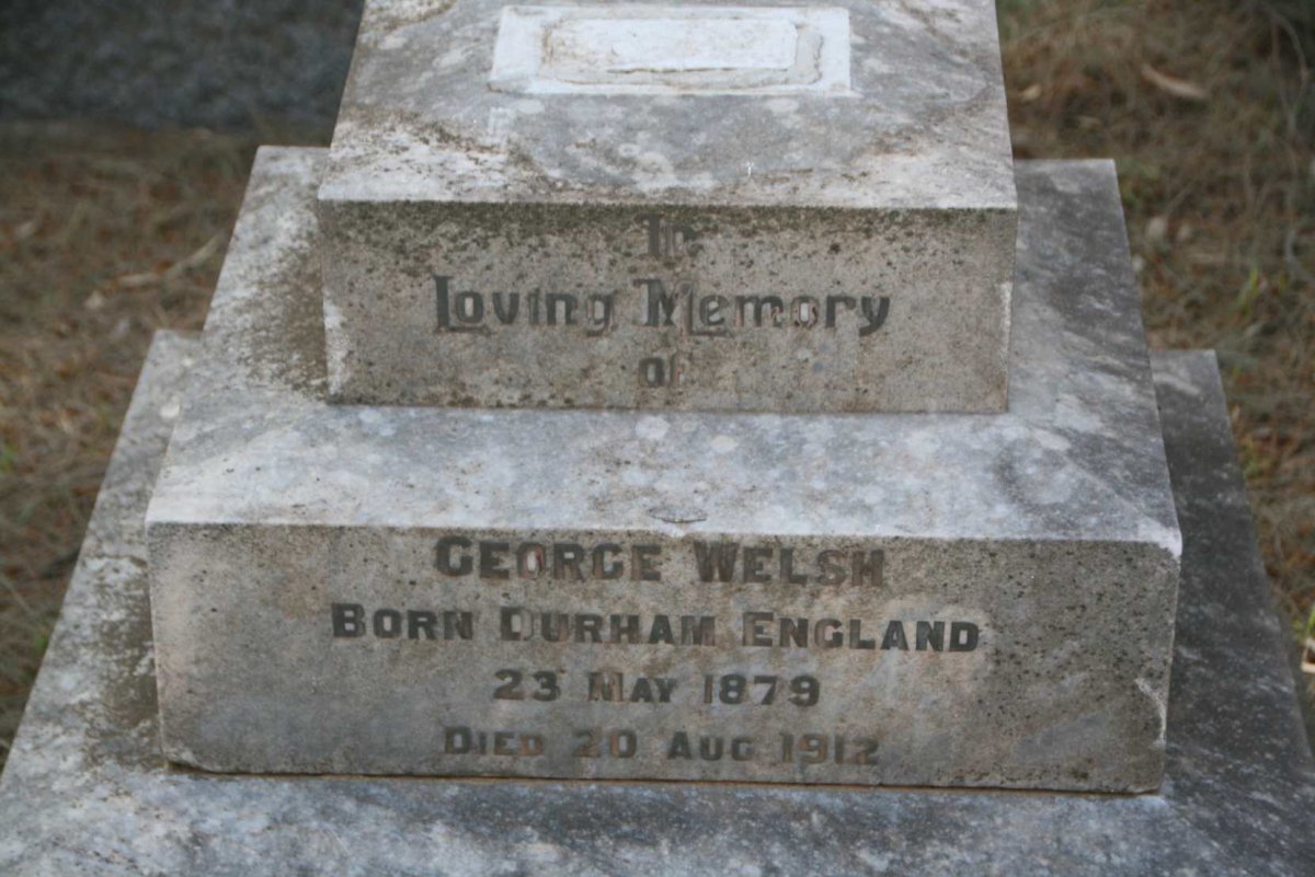 WELSH George 1879-1912