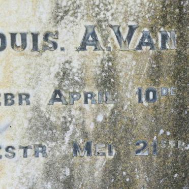 ZIJL Louis A., van 1845-1921