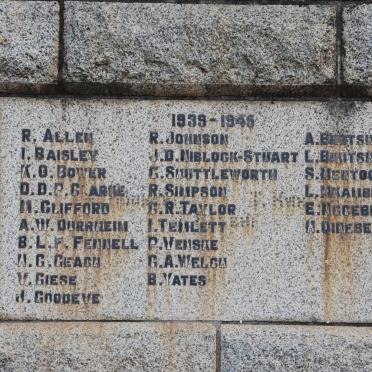 5. North panel 1939-1945