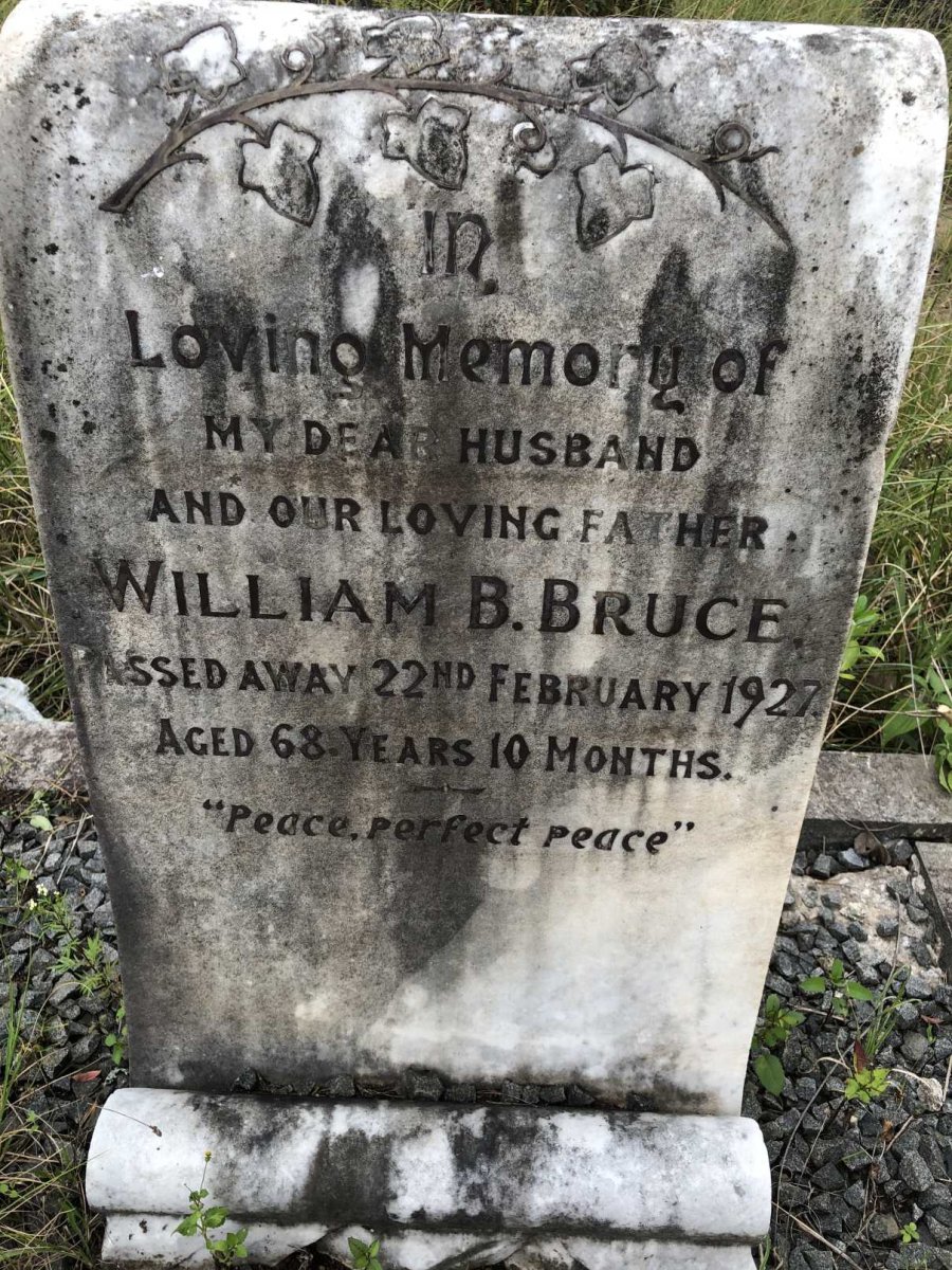 BRUCE William B. -1927