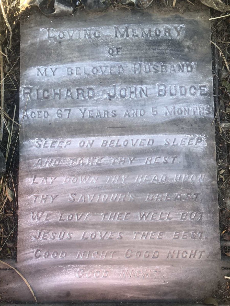 BUDGE Richard John