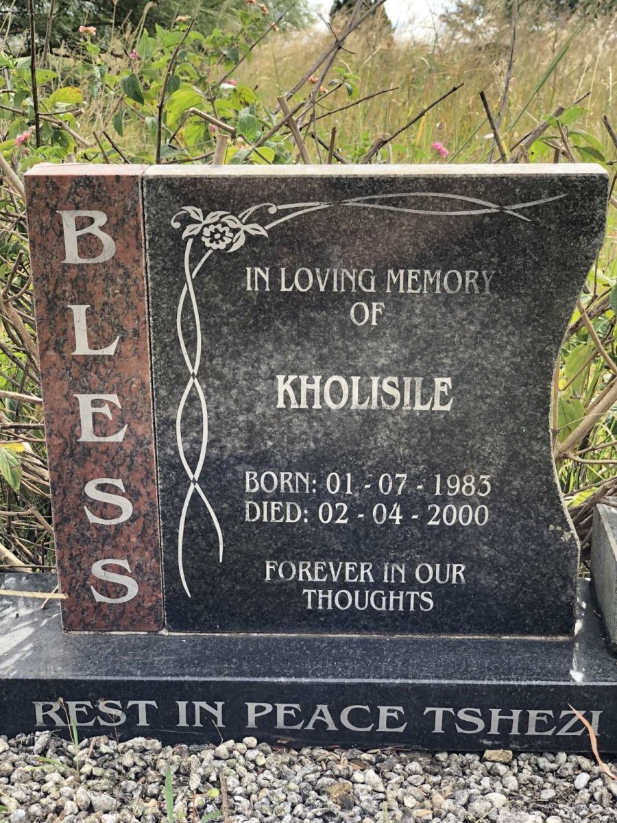 BLESS Kholisile 1983-2000