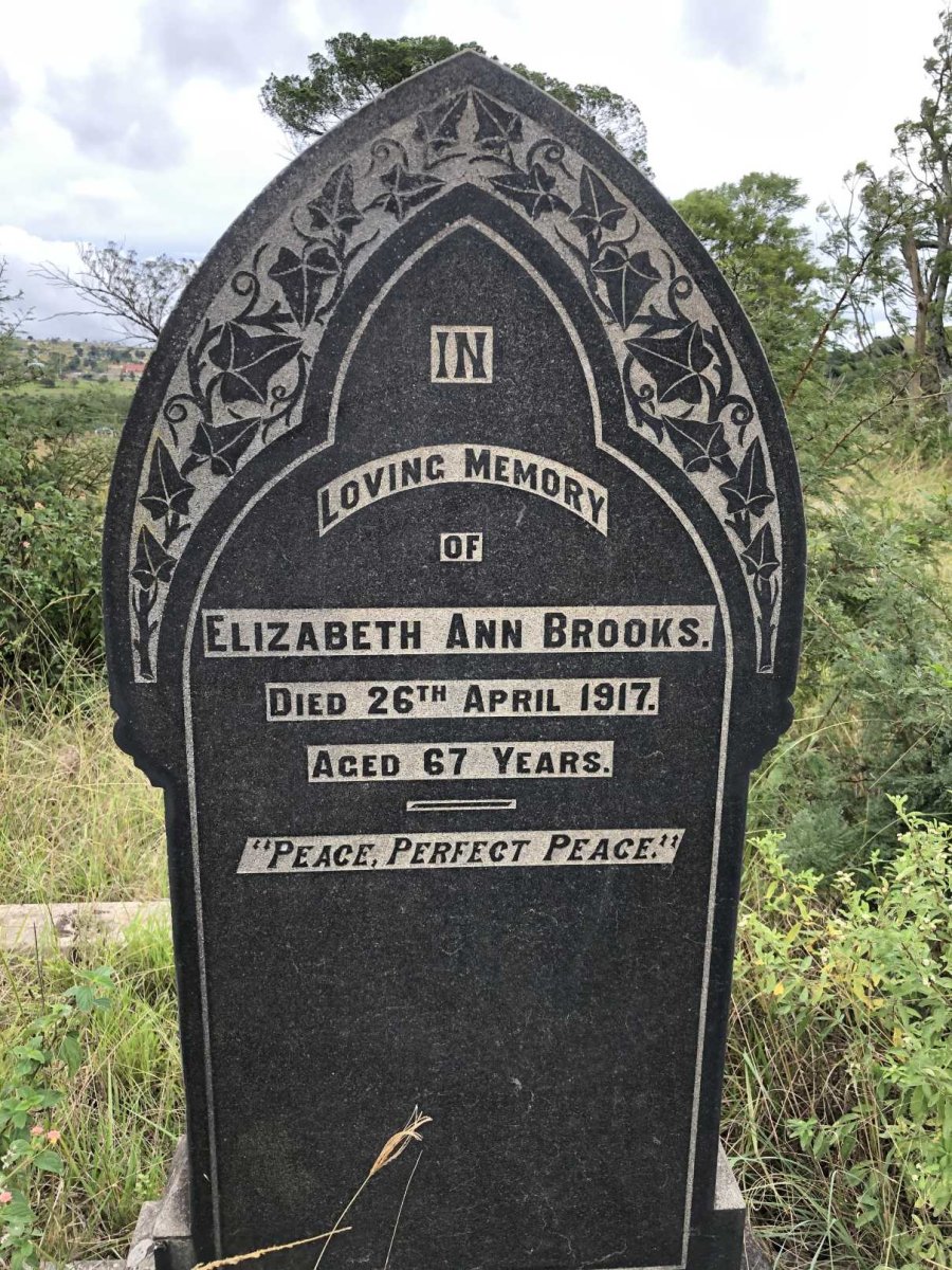 BROOKS Elizabeth Ann -1917