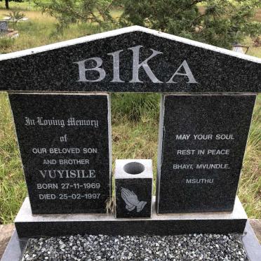BIKA Vuyisile 1969-1997