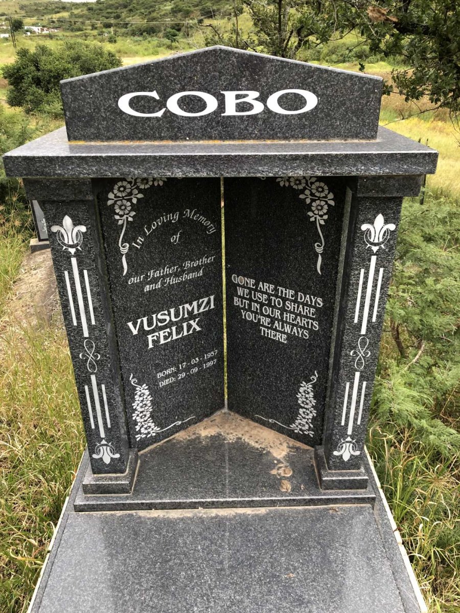 COBO Vusumzi Felix 1937-1997