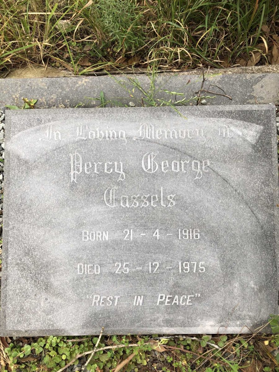 CASSELS Percy George 1916-1975
