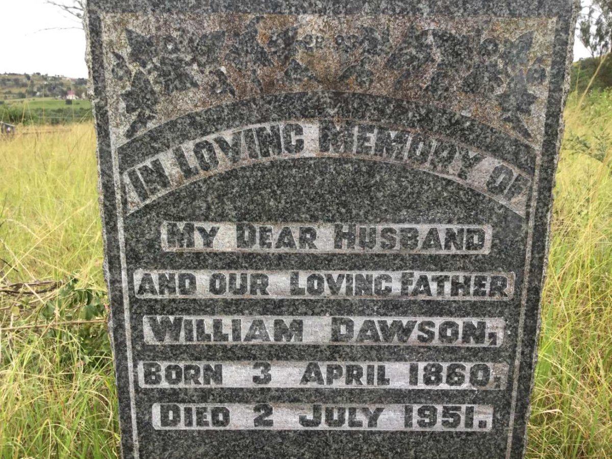 DAWSON William 1860-1951