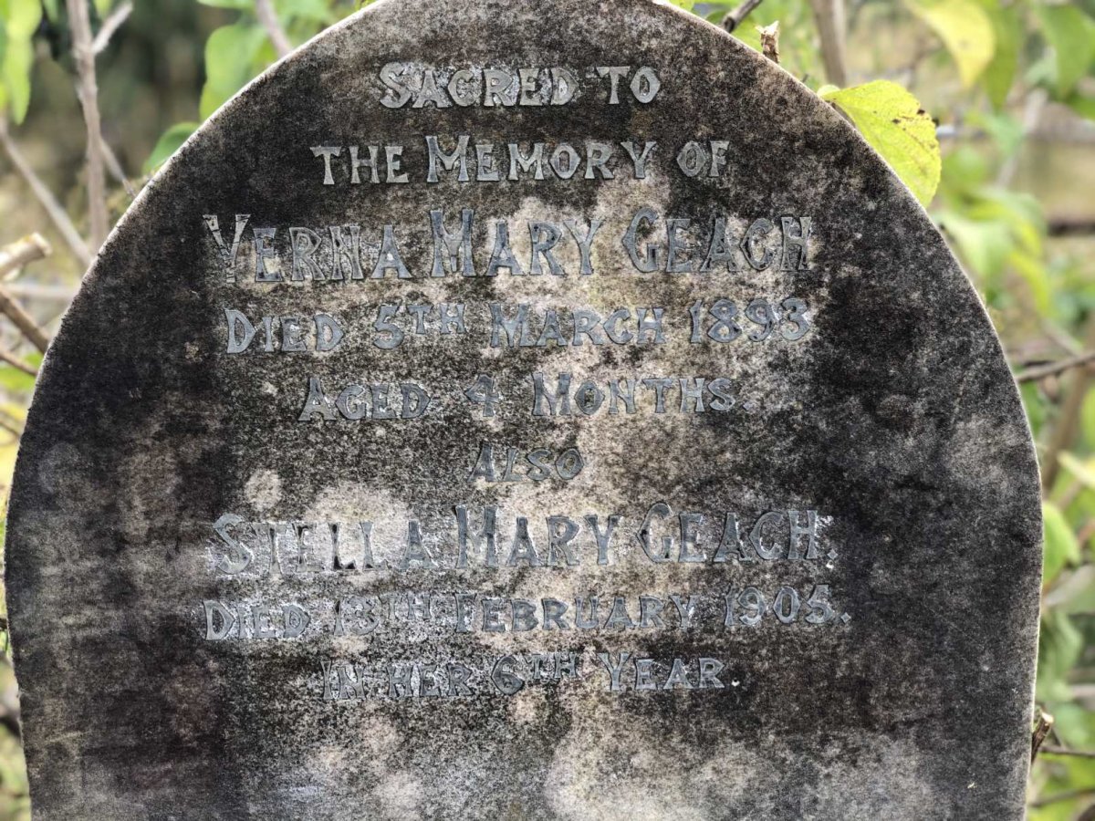 GEACH Verna Mary -1893 :: GEACH Stella Mary -1905