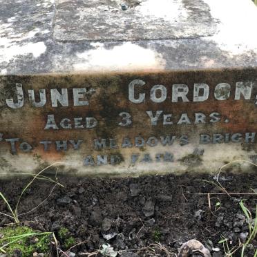 GORDON June