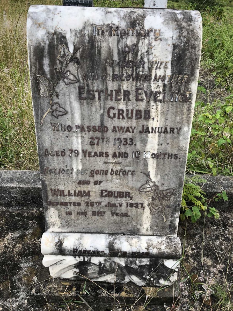 GRUBB William -1937 &amp; Esther Eveline -1933