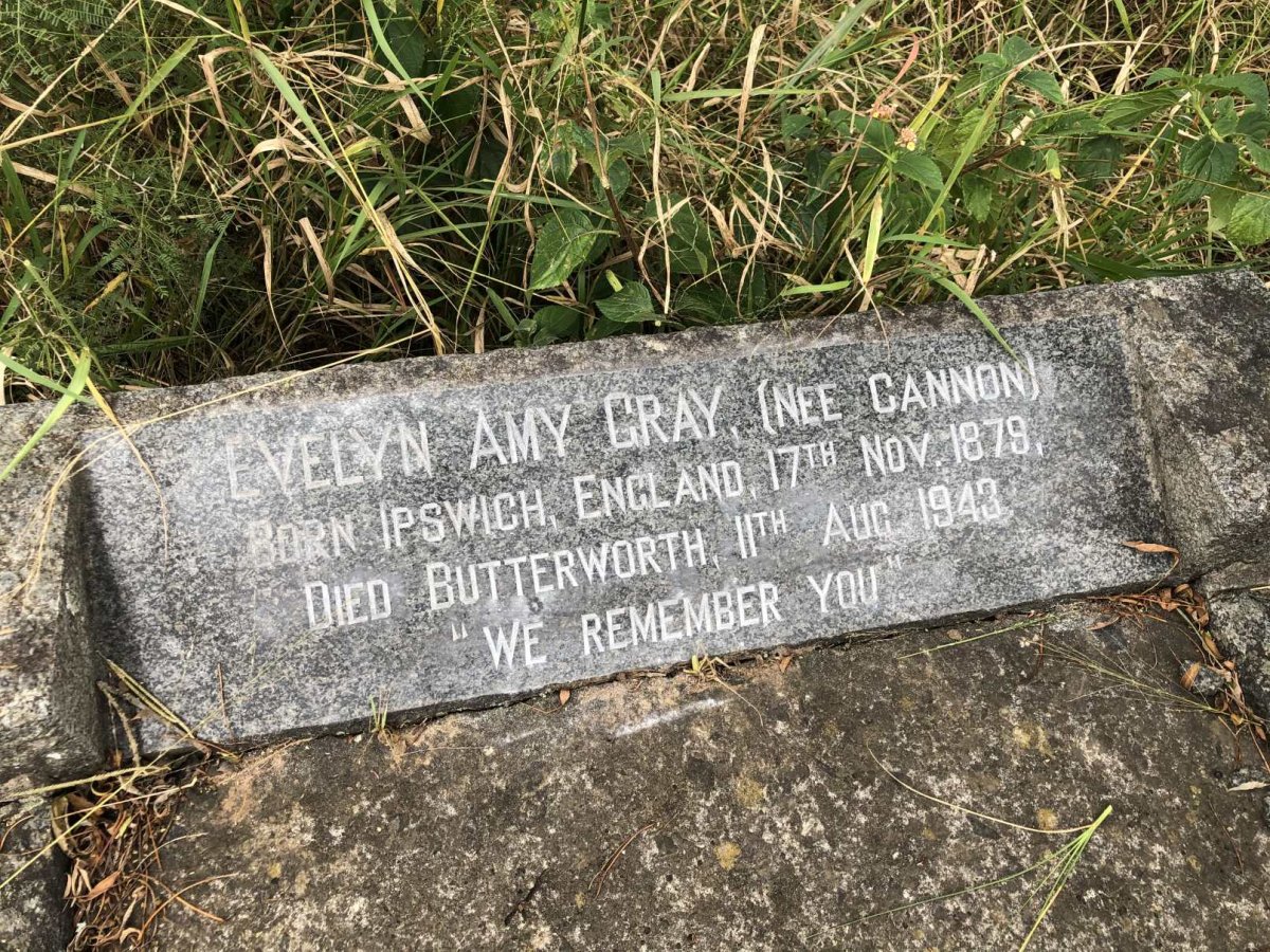 GRAY Evelyn Amy nee CANNON 1879-1943