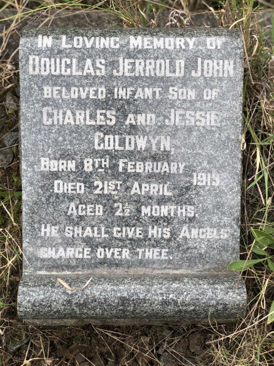 GOLDWYN Douglas Jerrold John 1913-1913