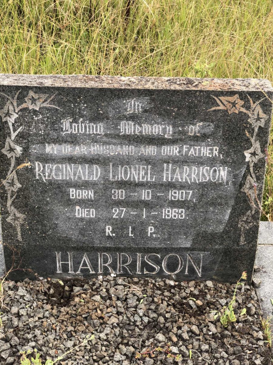 HARRISON Reginald Lionel 1907-1963