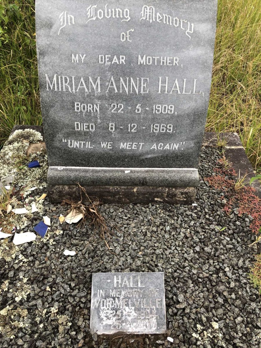 HALL Ivor Melville 1904-1978 :: HALL Miriam Anne 1909-1969