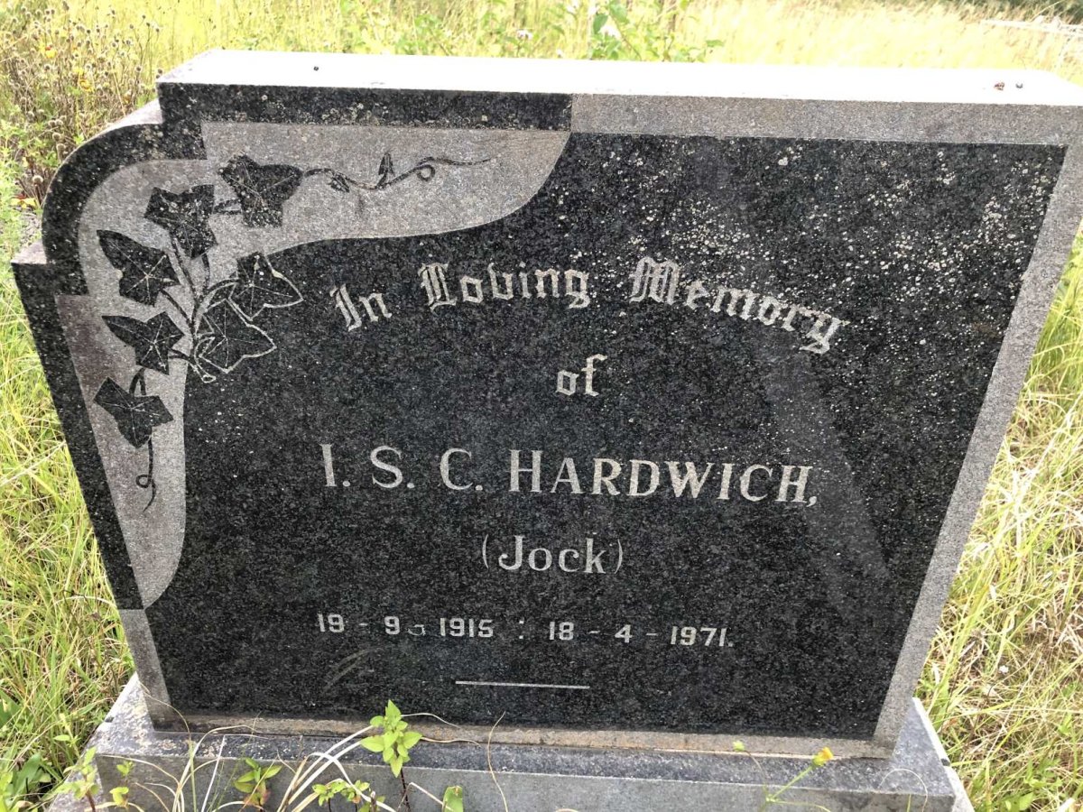 HARDWICH I.S.C. 1915-1971