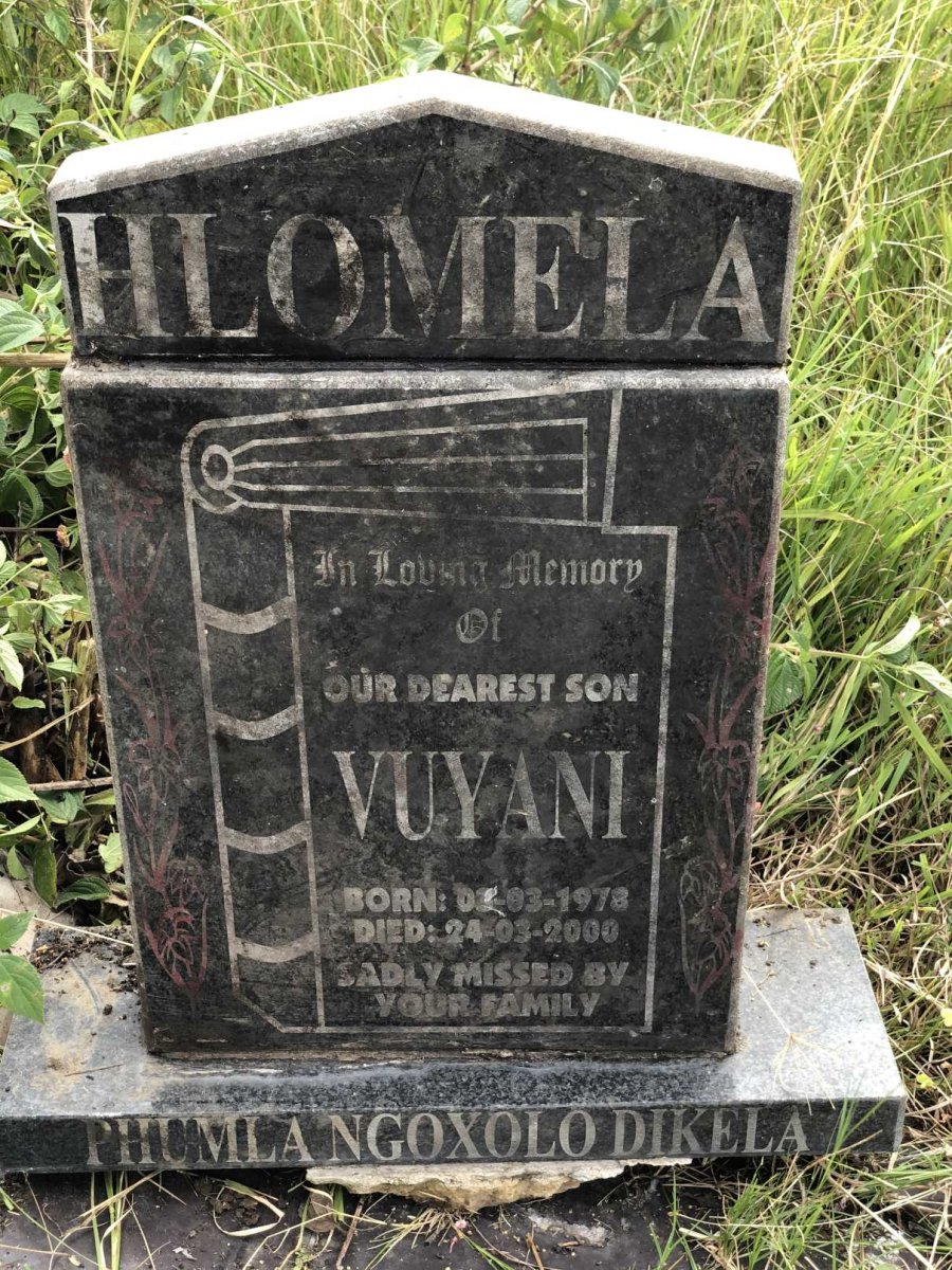 HLOMELA Vuyani 1978-2000