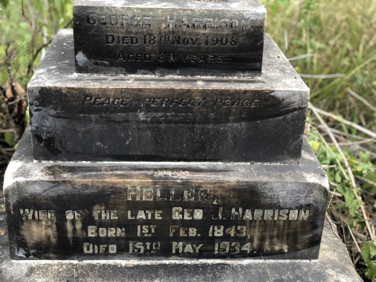 HARRISON George -1908 &amp; Hellen 1843-1934