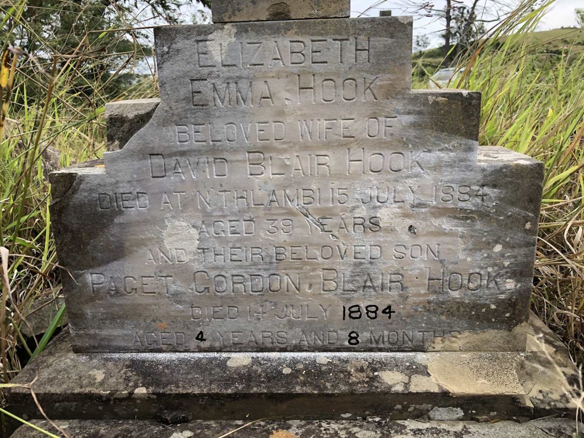 HOOK Elizabeth Emma -1884 :: HOOK Paget Gordon Blair -1884
