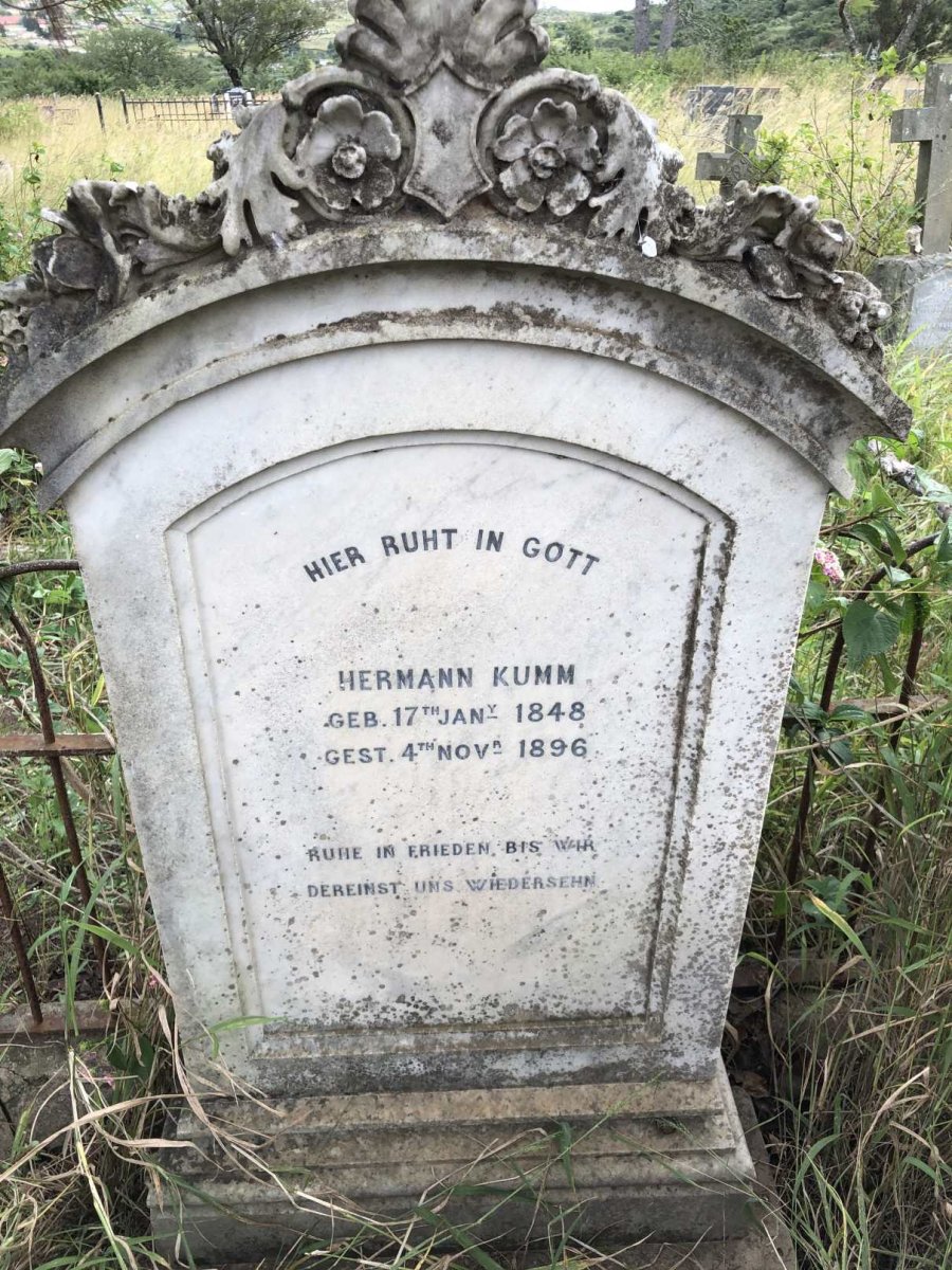 KUMM Hermann 1848-1896