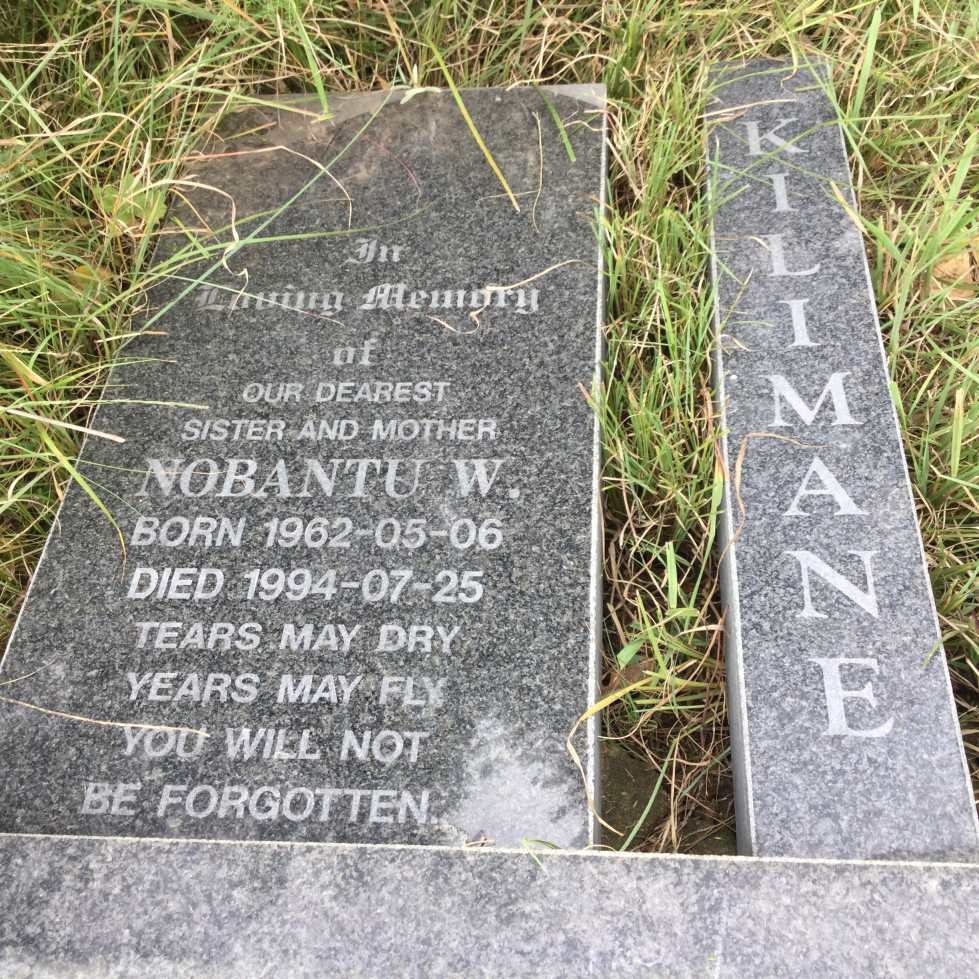 KILIMANE Nobantu W. 1962-1994