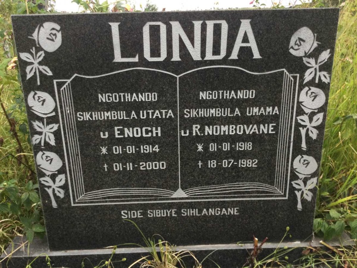LONDA u Enoch 1914-2000 &amp; u R. Nombovane 1918-1982