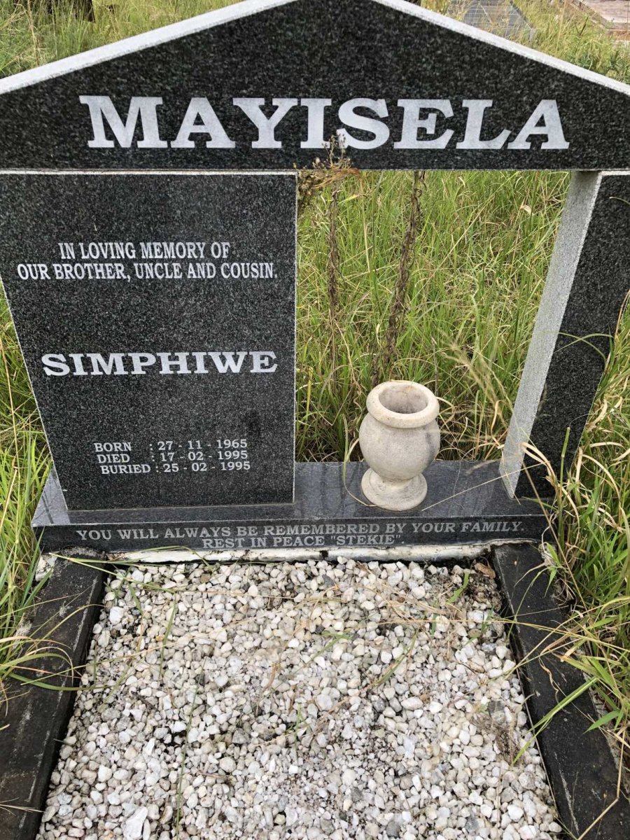 MAYISELA Simphiwe 1965-1995